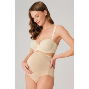 Pamuk Ve Modal Kumaş Yüksek Bel Ten Hamile Külodu