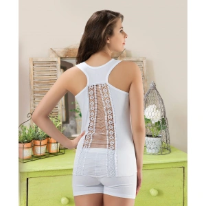 Sırtı Çapraz Kadın Tişört 160