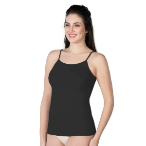 Siyah Mı Emay 1410 Modal Cotton İnce Askılı Atlet