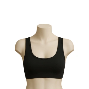 Siyah Mı Emay 1816 6'lı Pedli Kalın Askılı Alıştırma Sütyeni