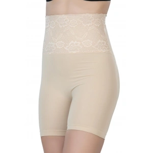 Ten Mı Emay 2091 Önü Dantelli Yüksek Bel Boxer Korse