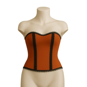 Turuncu Mı Emay 9155 F Fırfırlı Terletici Büstiyer