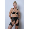 Deri Jartiyer Harness Takım, Kadın Fantezi İç Giyim - Brf1220