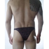 Erkek Daire Desenli Brazillian Slip