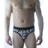 Erkek Fantezi Zar Desenli Jockstrap