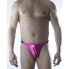 Erkek Fuşya Lame Brazillian Slip İç Giyim