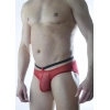 Erkek Kırmızı Tül Fantezi Slip İç Çamaşırı