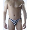 Erkek Küp Desenli Brazillian Slip