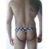 Erkek Küp Desenli Fantezi Jockstrap