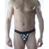 Erkek Küp Desenli Jockstrap İç Giyim