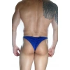 Erkek  Mavi Arkası Büzgülü Brazillian Slip