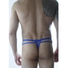 Erkek Mavi Tül Fantezi Tanga İç Çamaşırı