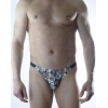 Erkek Zar Desenli Brazillian Slip