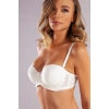Gala Balconette Foam Cup Bra, Ekru Konforlu Ve Şık Sütyen, Strapless