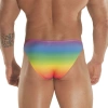 Gökkuşağı Desenli Erkek  Slip