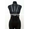 Püskül Ve Deri Büstiyer Harness, Püsküllü Clubwear, Deri Büstiyer - Brf767