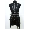 Püslüllü Deri Harness Takım, Püsküllü Elbise Aksesuarı - Brf768