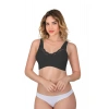 Siyah Mı Emay 181 B Dantelli Toparlayıcı Cotton Sütyen