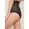 Yüksek Bel Sıkılaştırıcı Siyah Külot Korse