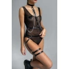 Zincirli Alt Ve Üst Deri Harness - Brf713