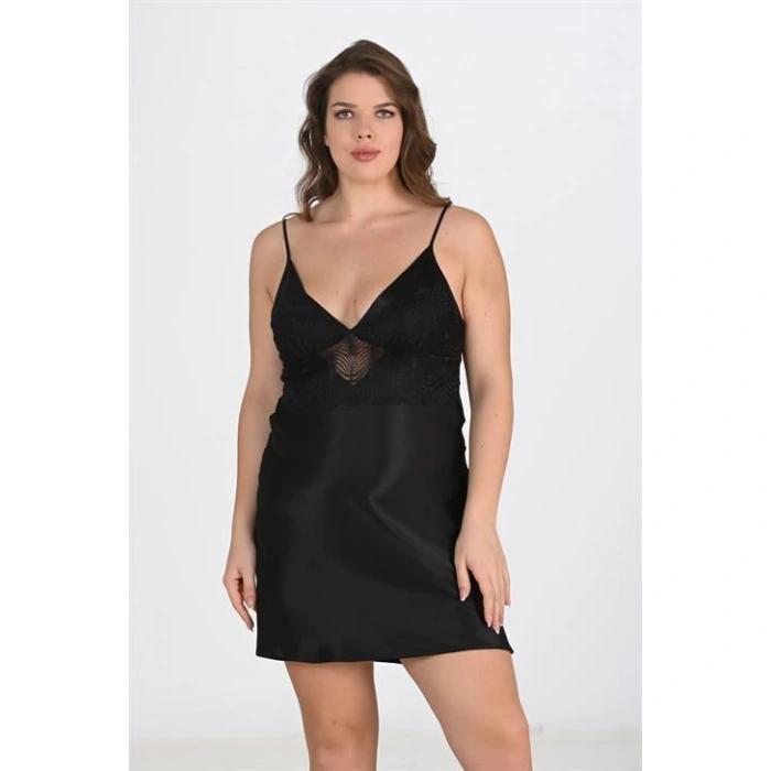 2li Siyah Sabahlık Takımı Bigsize 6213