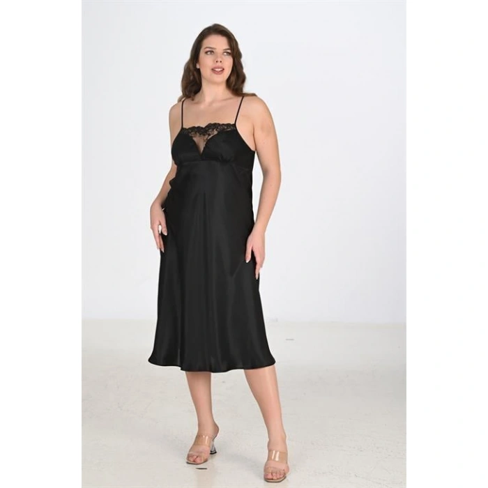 2li Siyah Sabahlık Takımı Bigsize 6221