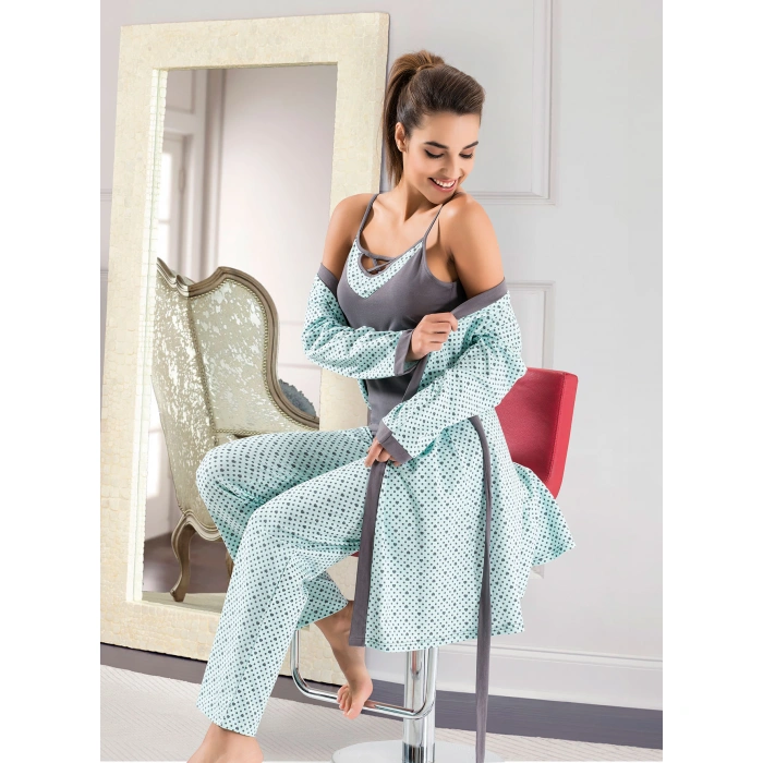 3lü Gecelik Sabahlık Takım 1041