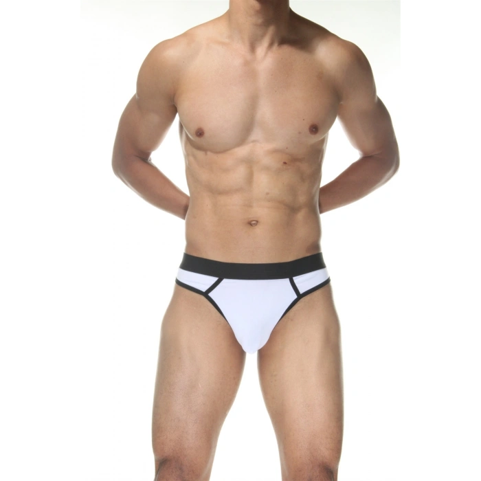 Beyaz Erkek  Tanga Çamaşırı