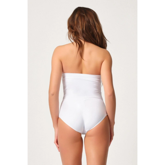 Beyaz Mı Emay 2088 Önden Agraflı Slip Korse