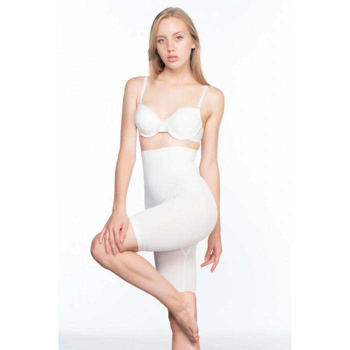 Beyaz Mı Emay 3200 Pantolon Altı Soft Double Boxer Korse