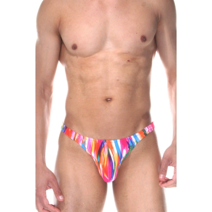 Çok Renkli Erkek  Tangası