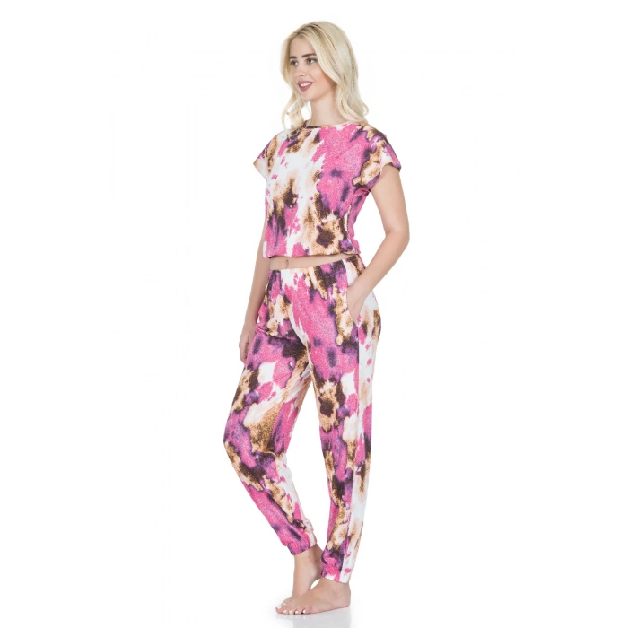 Desenli Tayt Takım 1510