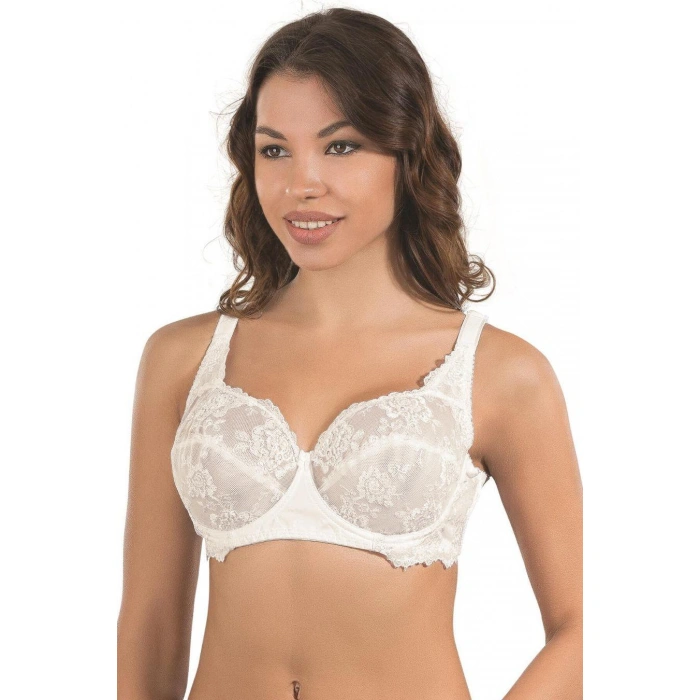 Ekru Mı Emay 146 C Balenli Brode