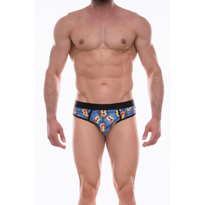 Erkek  Desenli Jockstrap Çamaşır