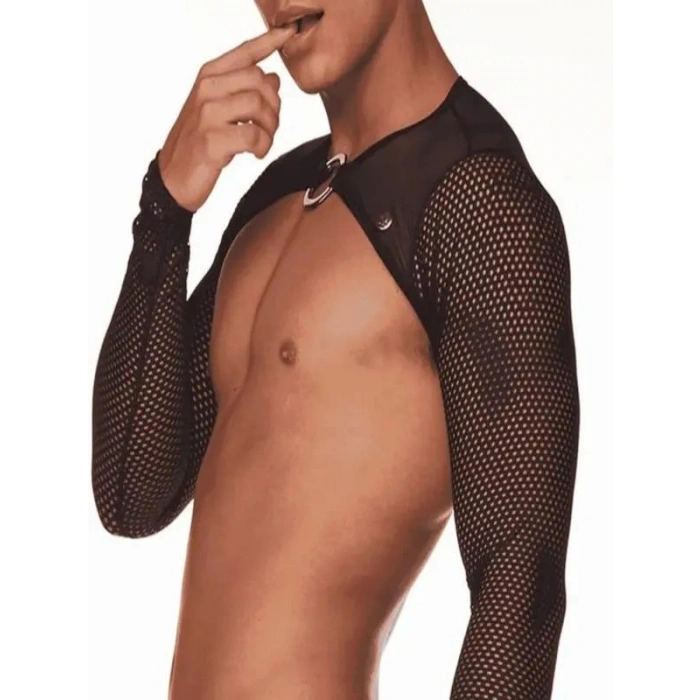 Erkek  Fantezi Metalli Bolere İç Giyim