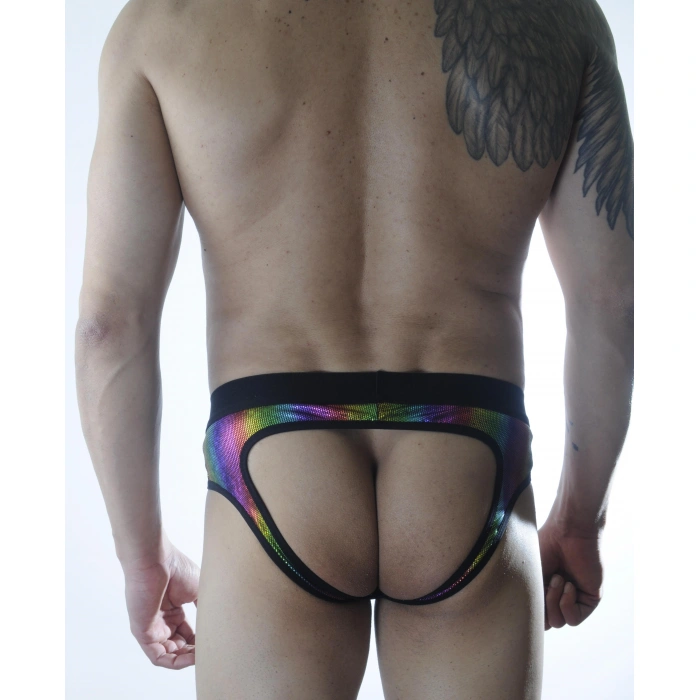 Erkek Fantezi Renkli Jockstrap