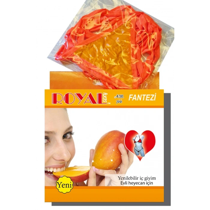  Yenilebilir Mango Aromalı İç Çamaşırı Takımı
