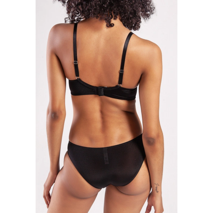 Garland Big Size Plunge Bra, Black Konforlu Ve Şık Sütyen