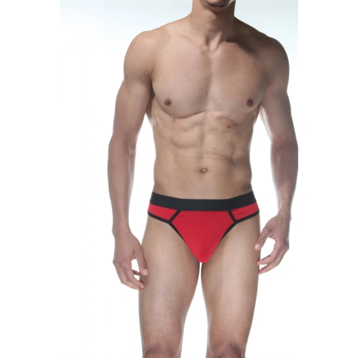 Kırmızı Erkek  Tanga Çamaşırı