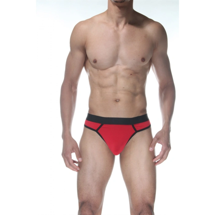 Kırmızı Erkek  Tanga Çamaşırı