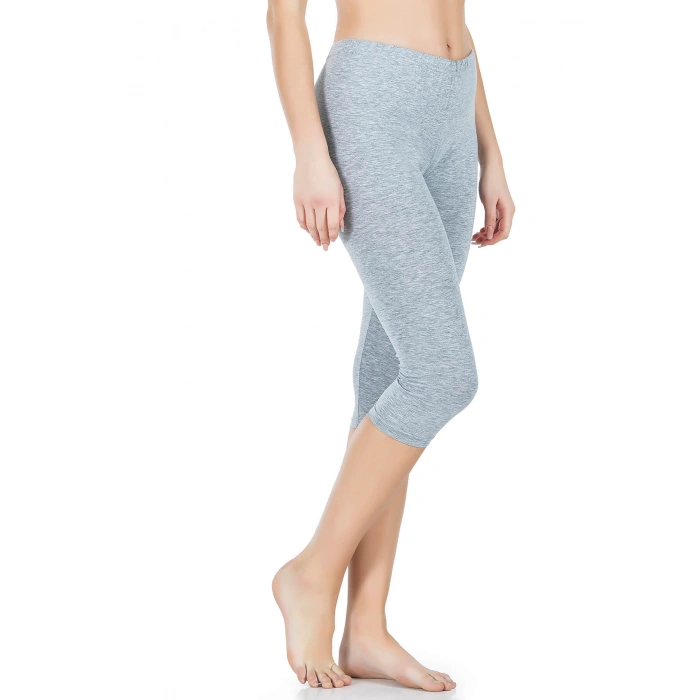 Lastikli Kısa Kadın Tayt 411