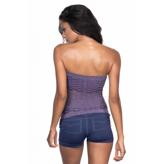 Mor Mı Emay 5034 Fantazi Büstiyer Atlet Korse