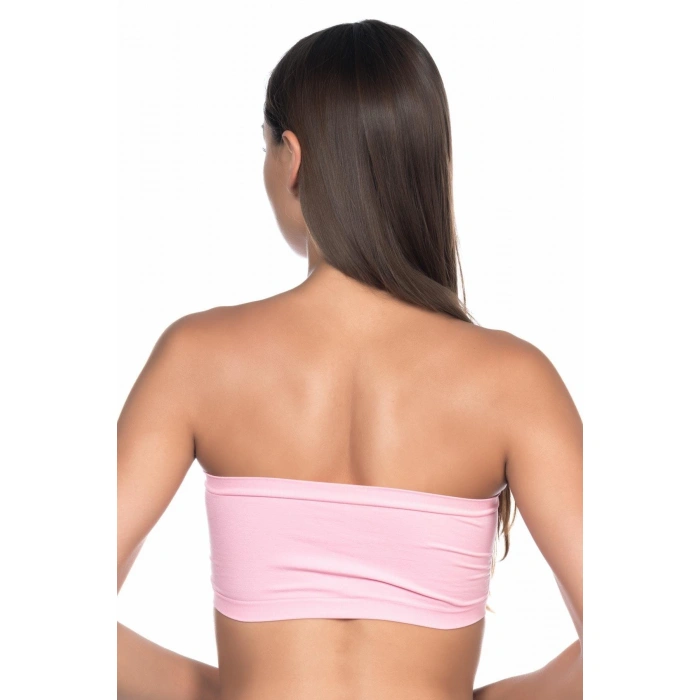 Pembe Mı Emay 4002 Soft Straplez Büstiyer