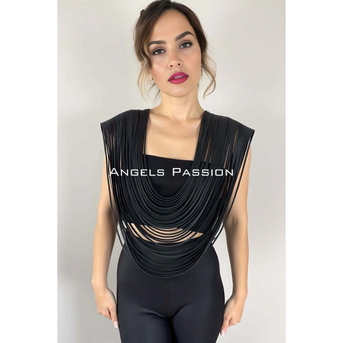 Püsküllü Şık Omuz Harness - Brf1394