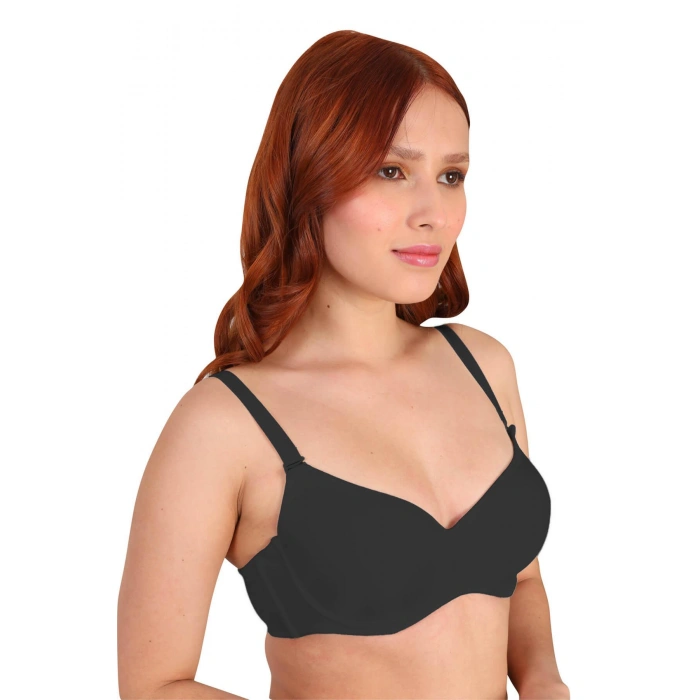 Siyah Mı 190c Pedli Balenli Sütyen