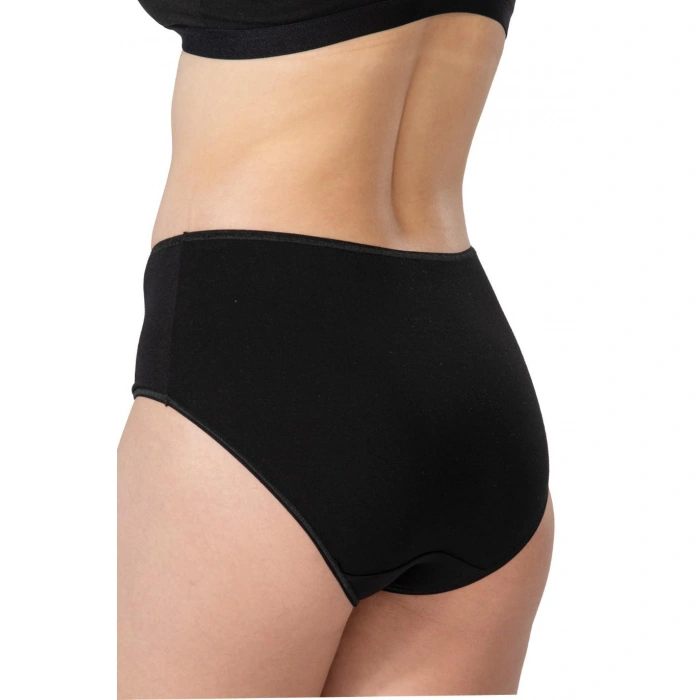 Siyah Mı Emay 1442 Modal Coton Yüksekbel Külot