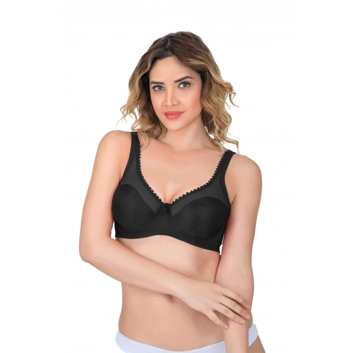 Siyah Mı Emay 169 C Basic Balenli Toparlayıcı Sütyen