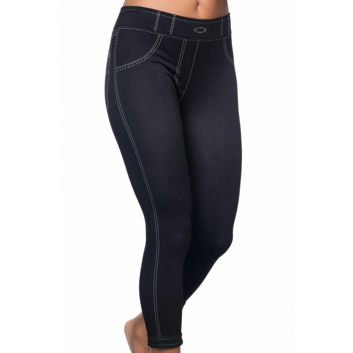 Siyah Mı Emay 3801 Soft Kot Tayt