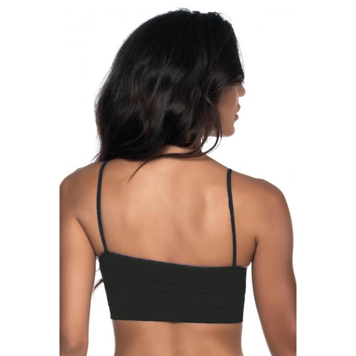 Siyah Mı Emay 4003 Soft İp Askı Büstiyer