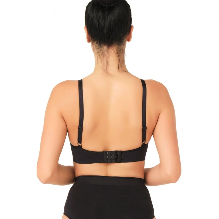 Siyah Mı Emay 5320 Agraflı Emzirme Sütyen